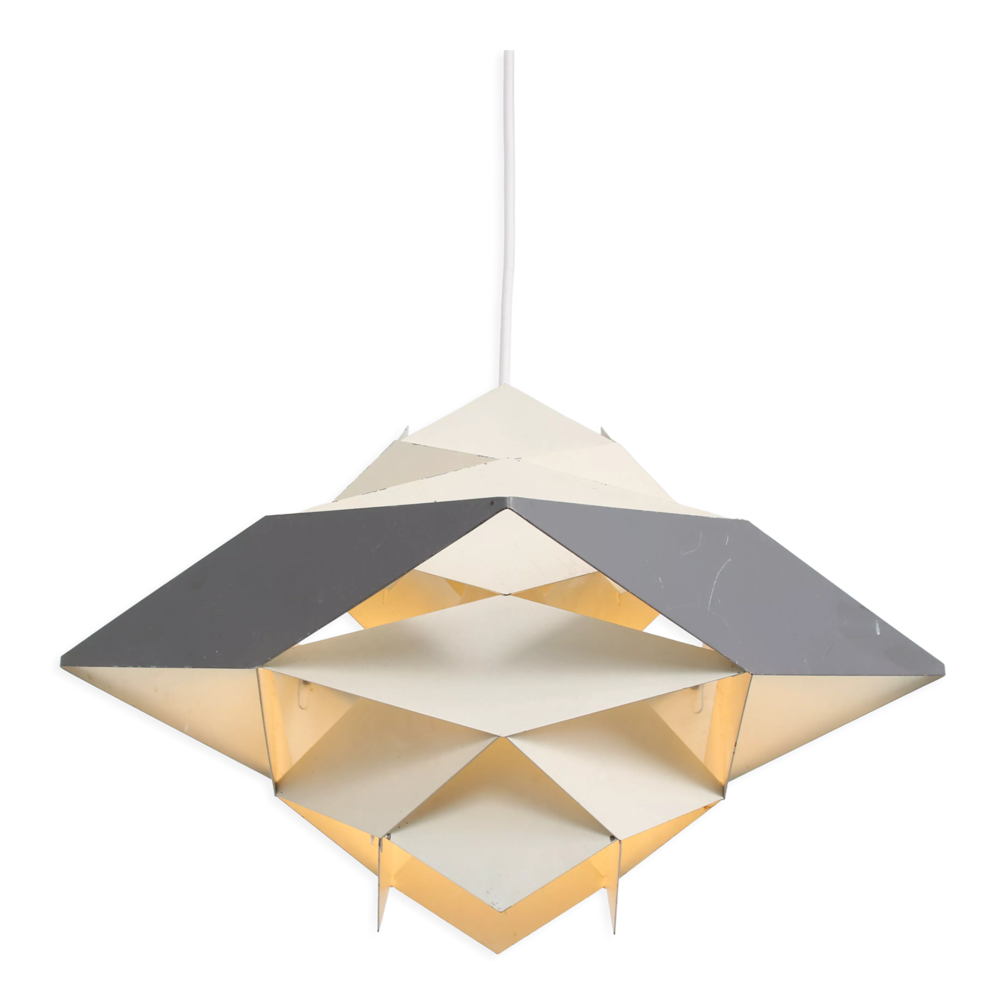 1960s “Symphoni” Hanging lamp by Preben Dahl for Hans Følsgaard A/S, Denmark