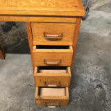 Vintage desk in light wood