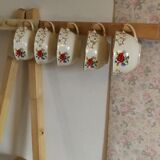 Villeroy and boch, flowers and gilt