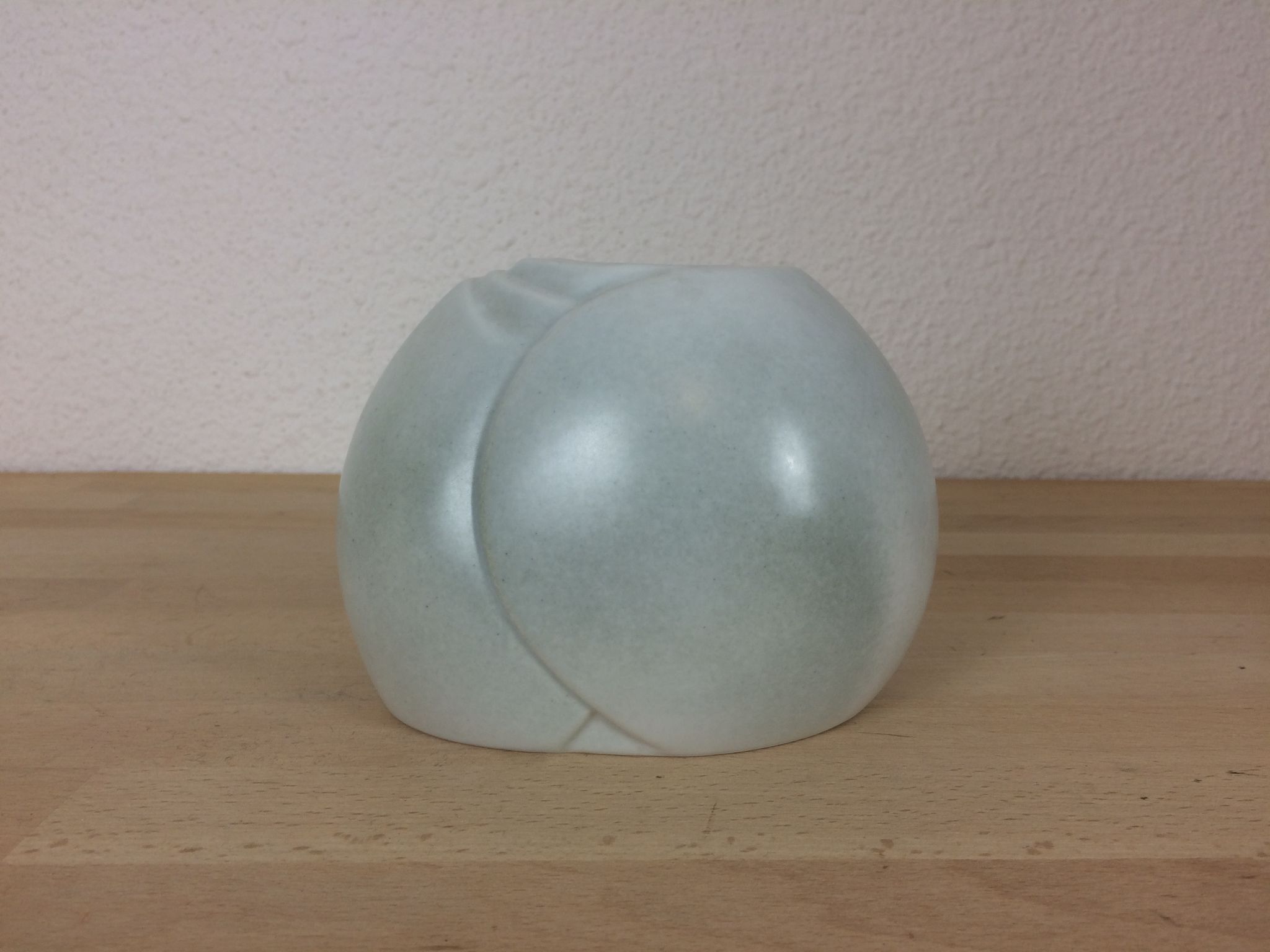 Vase paysage porcelaine de Virebent