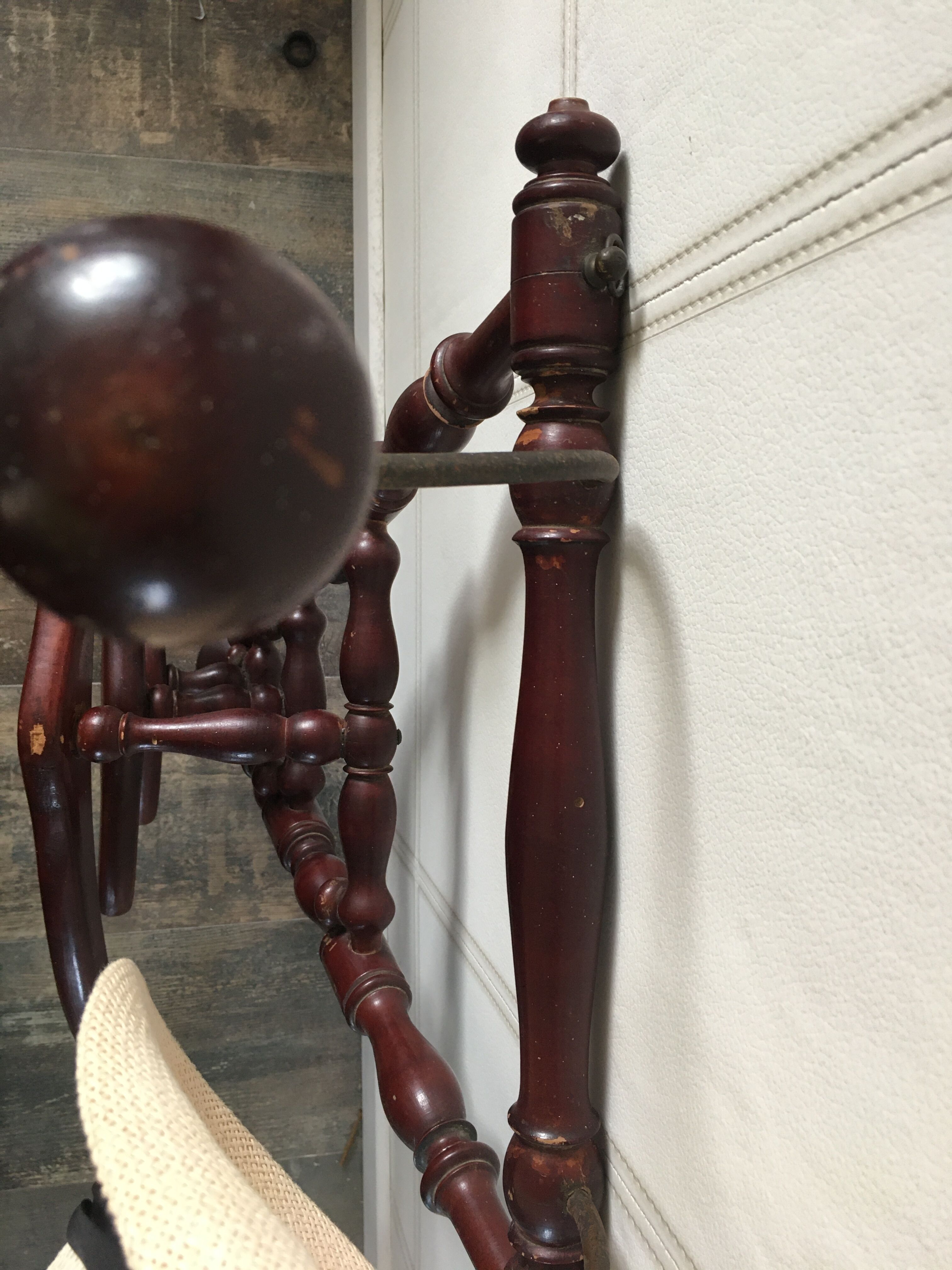 Vintage wall coatrack
