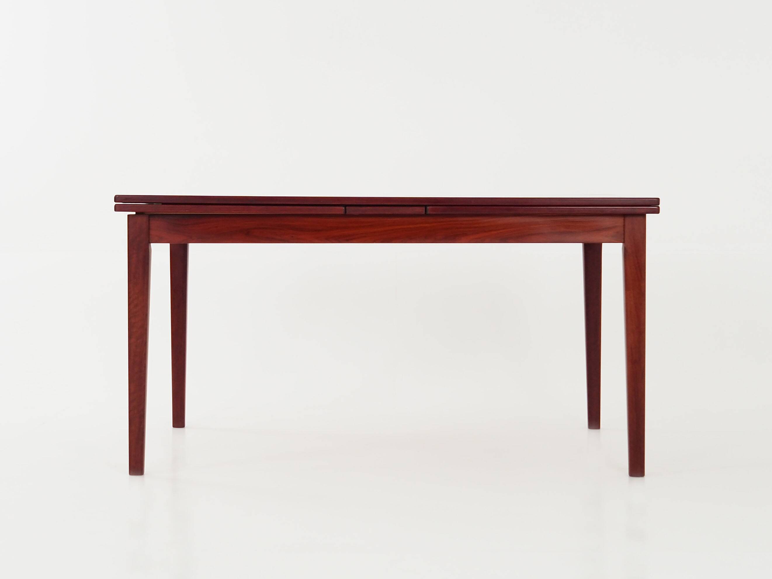 Rosewood table, Danish design, 1970s, manufacturer: Skovby