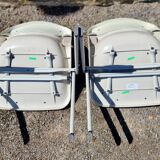 Duo of Dorsal chairs by E Ambasz and G Piretti for OpenArk in 1990