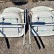 Duo de chaises Dorsal de E Ambasz et G Piretti pour OpenArk en 1990