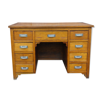Bureau adulte en chêne 1950