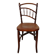 Chaise bistrot ancienne en bois tourné début 20ème