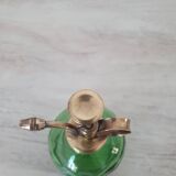Ancien vaporisateur en laiton et verre