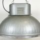 Oval industrial polish factory pendant lamp from mesko, 1970s