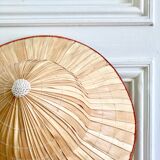 Braided hat wall decoration