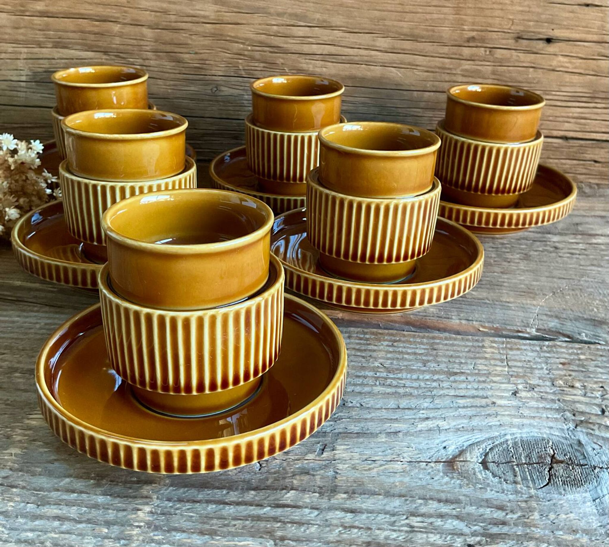 6 espresso cups Tognana Italy