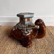 Ceramic plant stand porte plante Turtle