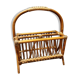 Porte revues en rotin