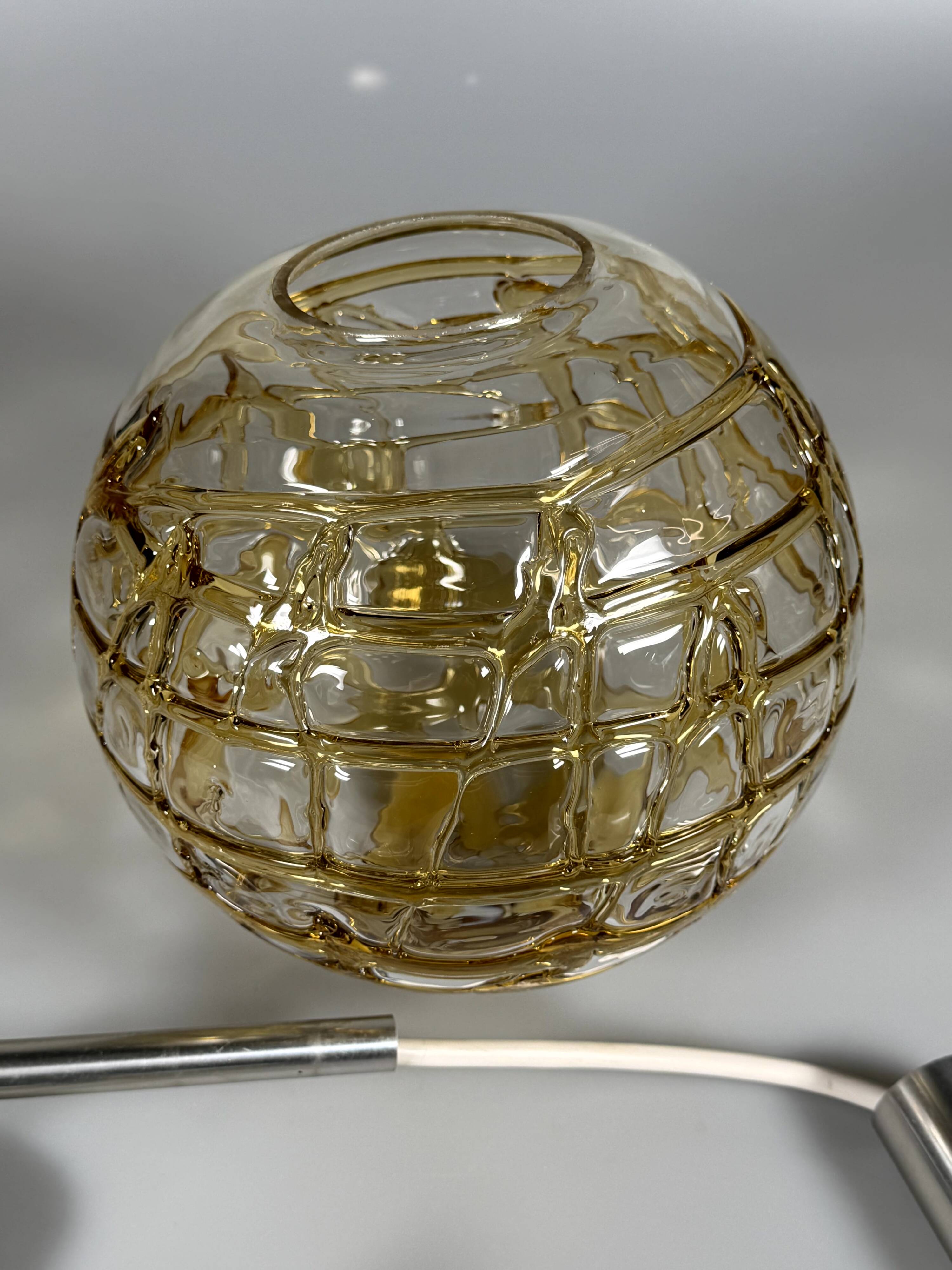 1960s 1970s Globe Ceiling Pendant Lamp by Doria Leuchten Germany