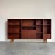 Big vintage Danish bookcase teak