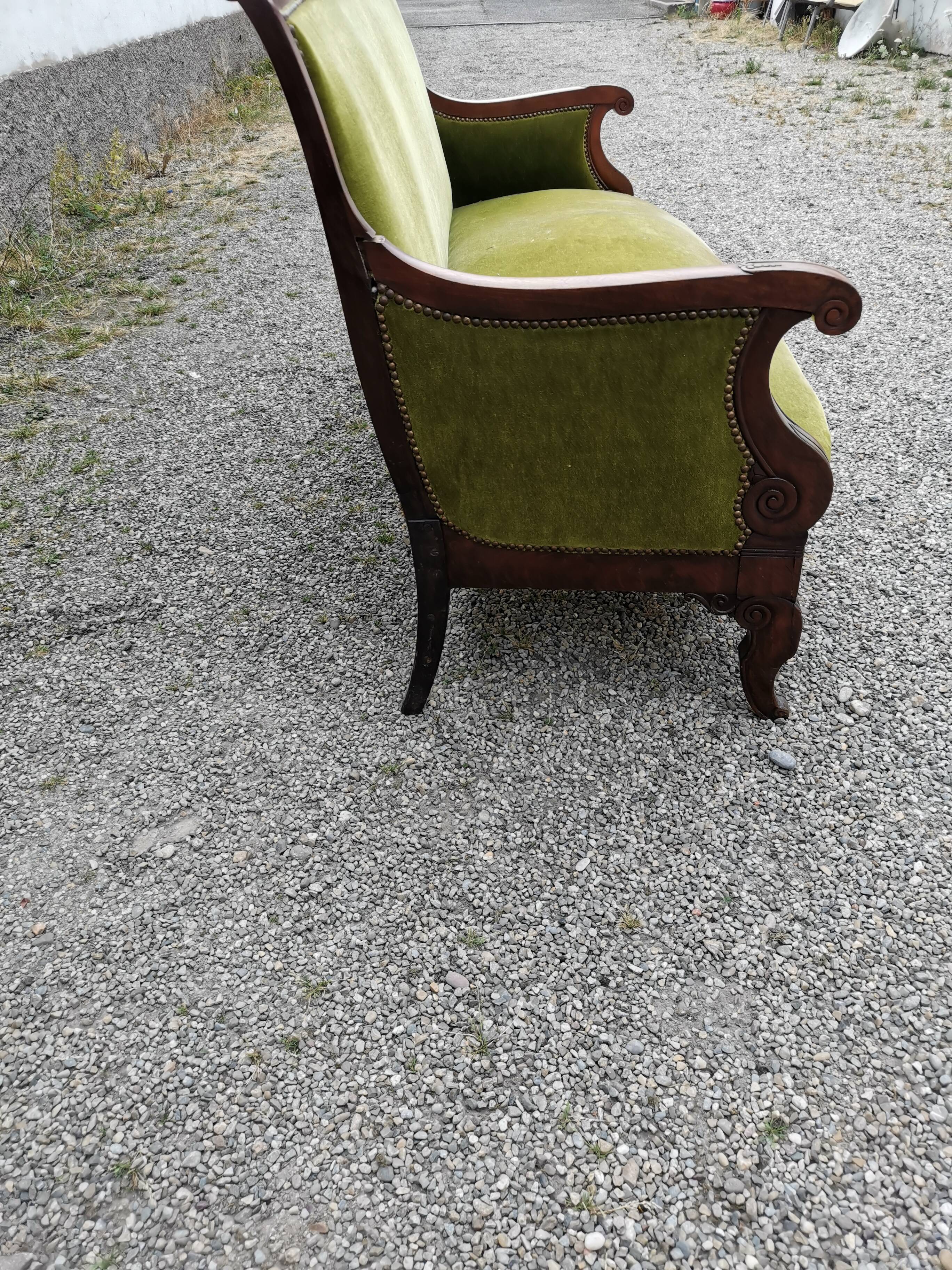 Restoration era sofa