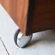 1960s Scandinavian Rosewood Magazine Rack