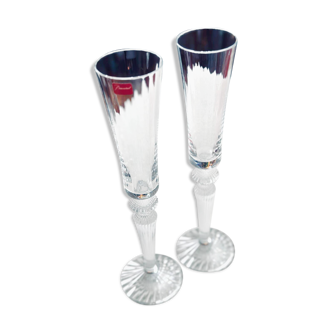 Baccarat champagne flutes