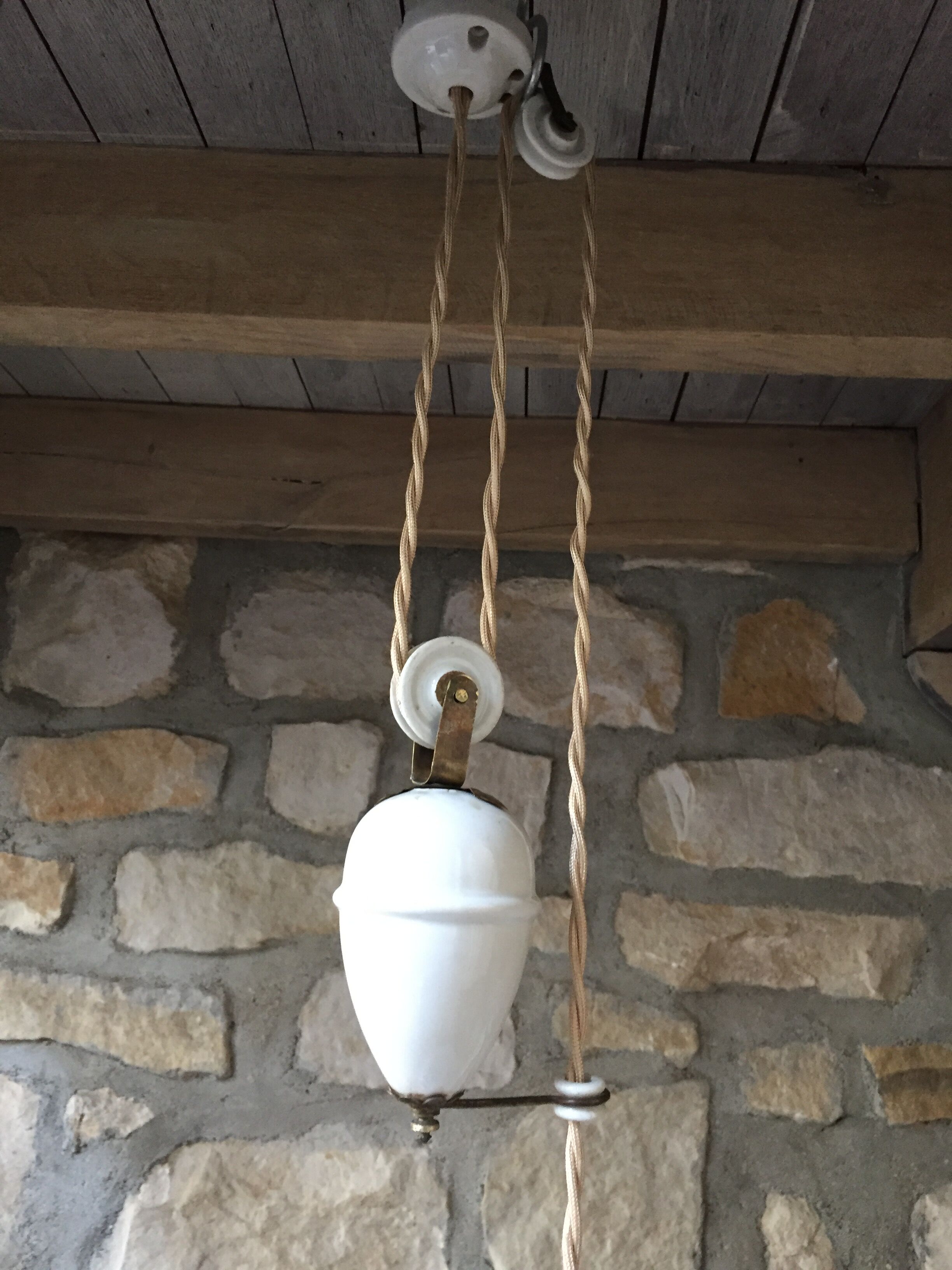 Old hanging lamp