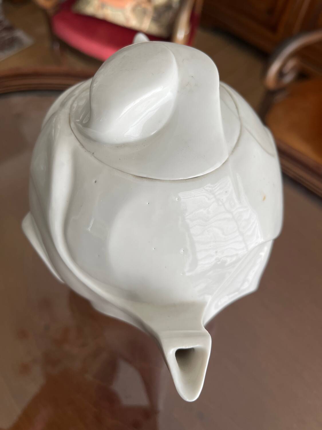 Porcelain coffee pot test