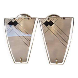 Applique murale doré