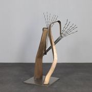 La sculpture abstraite "The Chord" (Het Akkoord) par André van der Linden