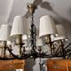 lustrous golden bronze deer antler style