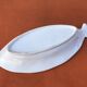 Plat / Ravier de service  Céramique blanche Forme poisson