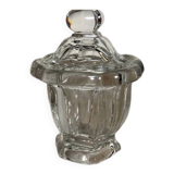 Vintage Baccarat Crystal Mustard/Jam/Honey Jar, Harcourt Missouri Model, Fr