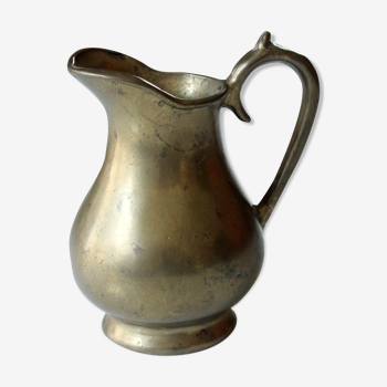 Brass pitcher  vintage from the 1960s