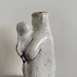 18th century earthenware Virgin giving birth