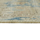 Hand-Knotted Persian Antique 1970s 210 cm x 294 cm Beige Wool Carpet