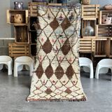 Tapis berbere beni ouarain ancien marocain