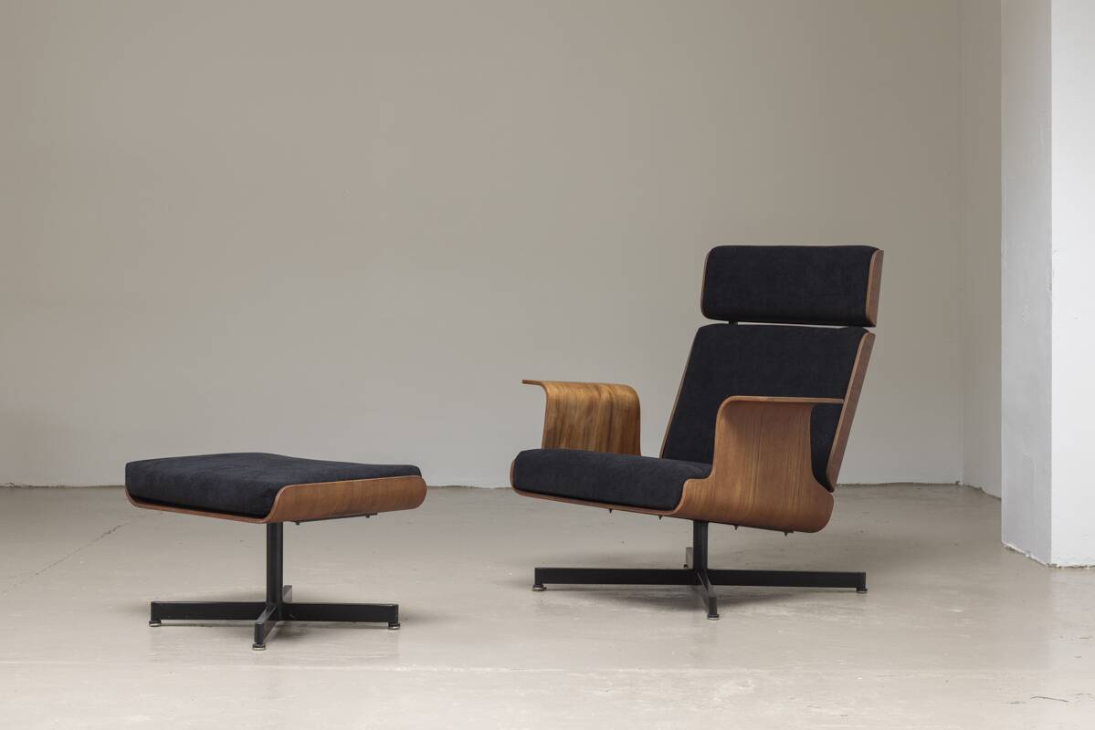 Easy chairs by Pierre Guariche for Meurop, Belgium 1960s