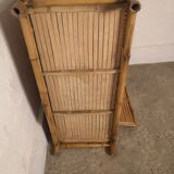 Rattan bamboo cabinet