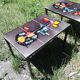 Two 70's ceramic coffee tables