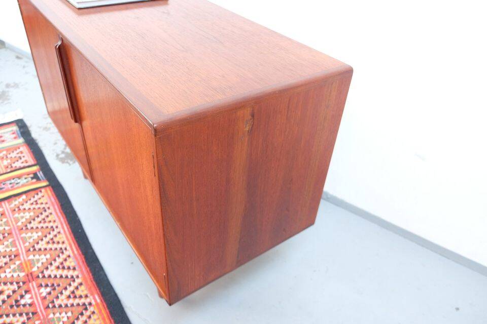 Vintage retro 1960s ASKO commode in teak, mid-century style.