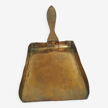 Vintage brass crumb tray