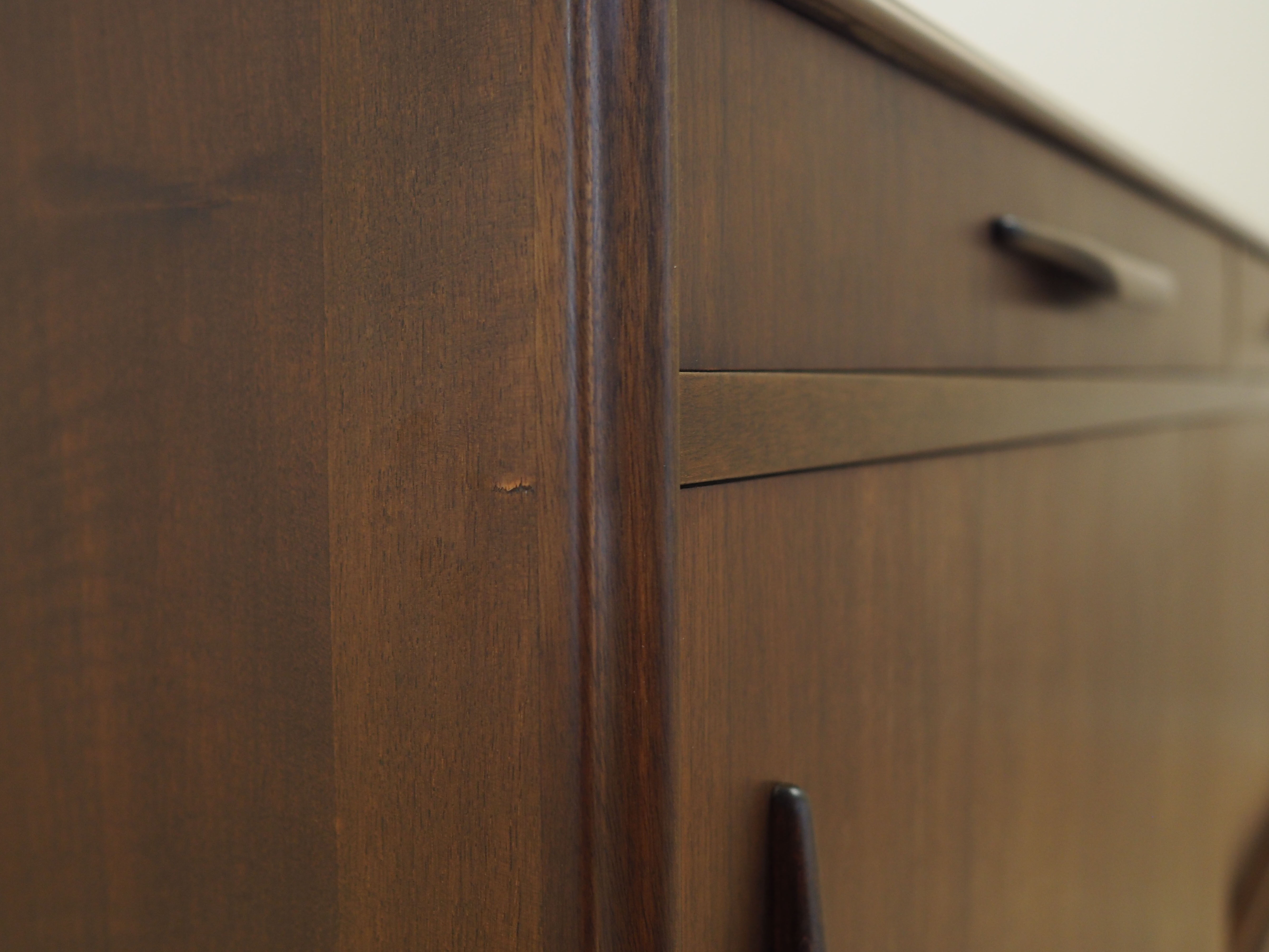 Walnut sideboard, Danish design, 1960s, production: Denmark