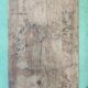 Early 20th century farmhouse table in fir and chestnut with benches