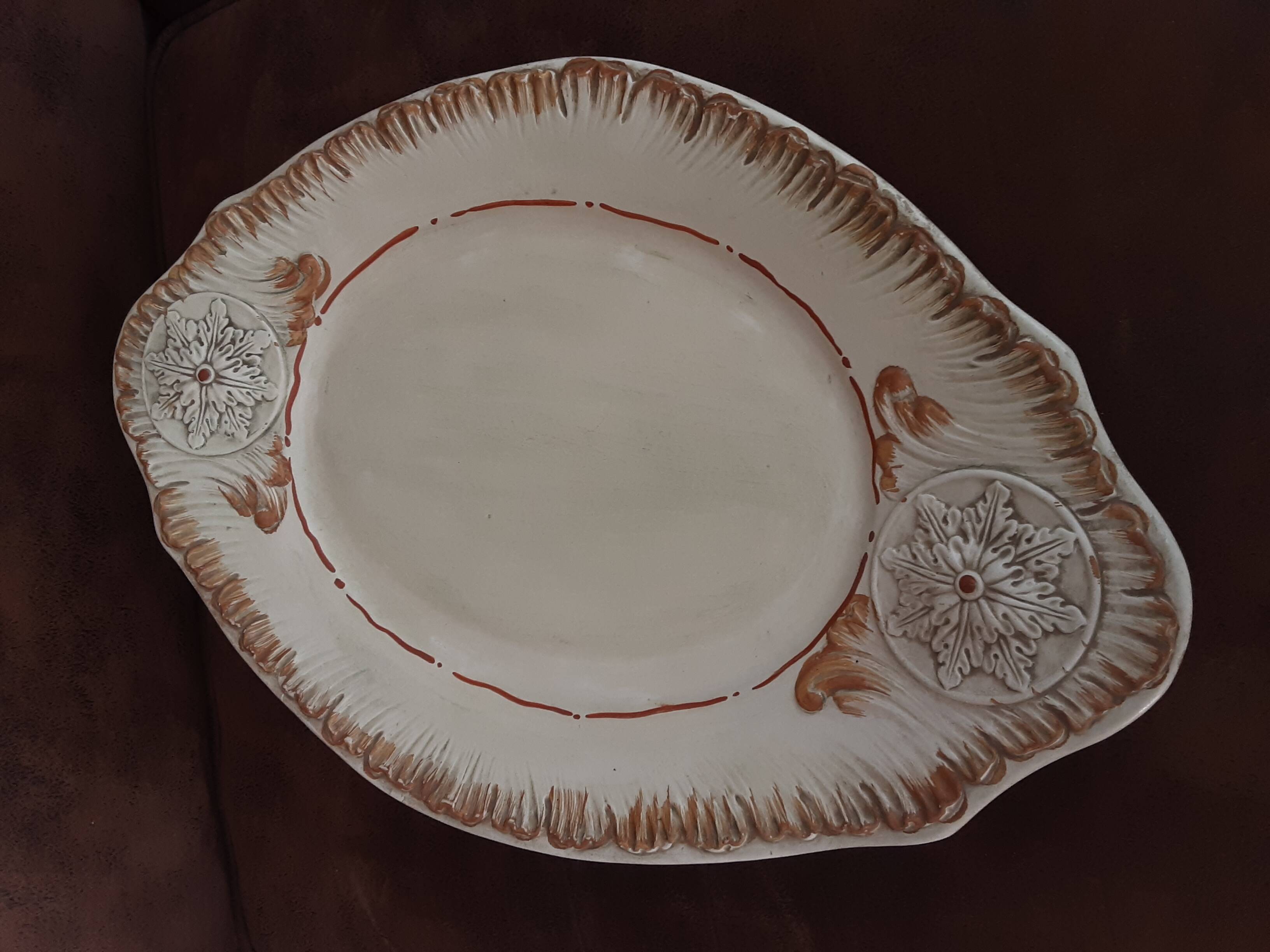 Large Bassano ceramic dish
