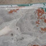 Art Deco buffet in walnut and marble