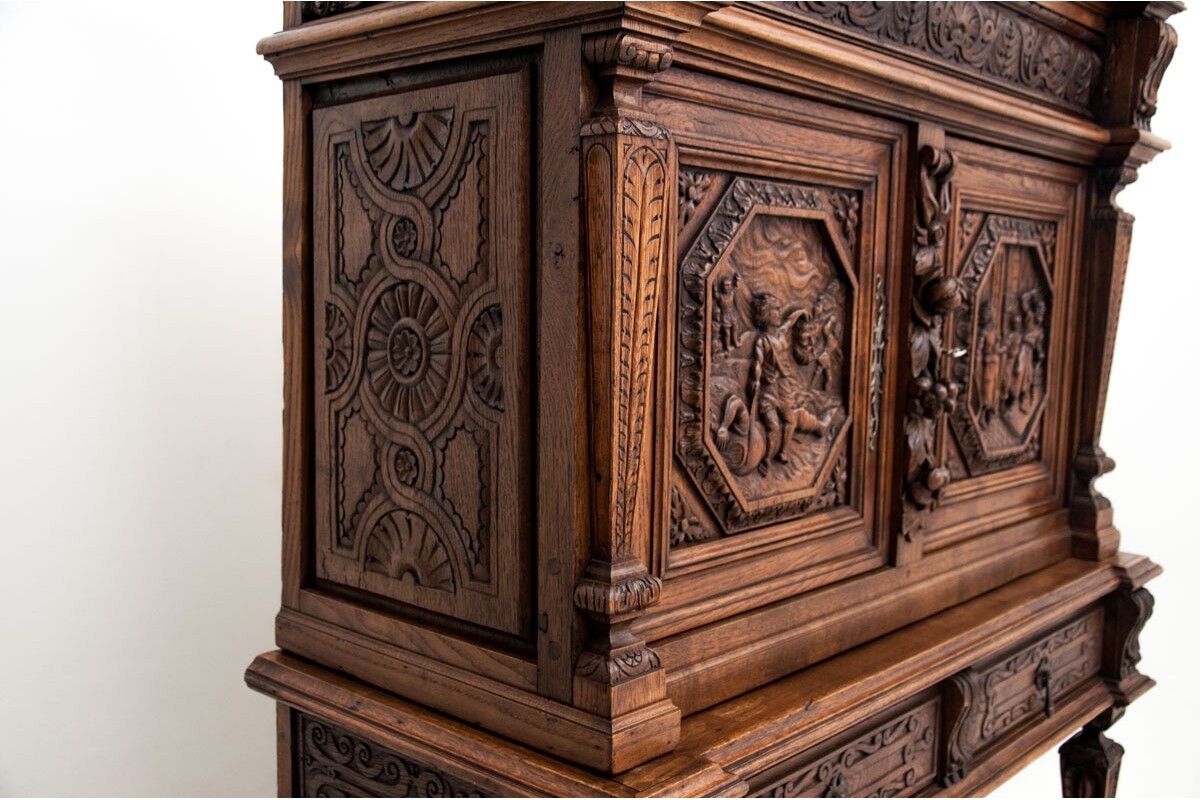 Antique renaissance cabinet