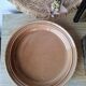 Pie dish in slipware - Apple patterns