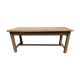 Farm table in oak