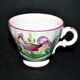 COQ coffee cup in earthenware from Saint-Clément - hand-painted decor Faïencerie de l'Est