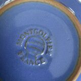 Set of 2 Montgolfier Blue Stoneware Deep Plates