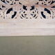 Carved mango headboard