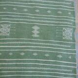 Green Berber Kilim in pure wool 110x63cm