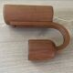 Pair of Scandinavian teak wall lights, Dolmus, 70s