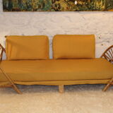 Rattan bench